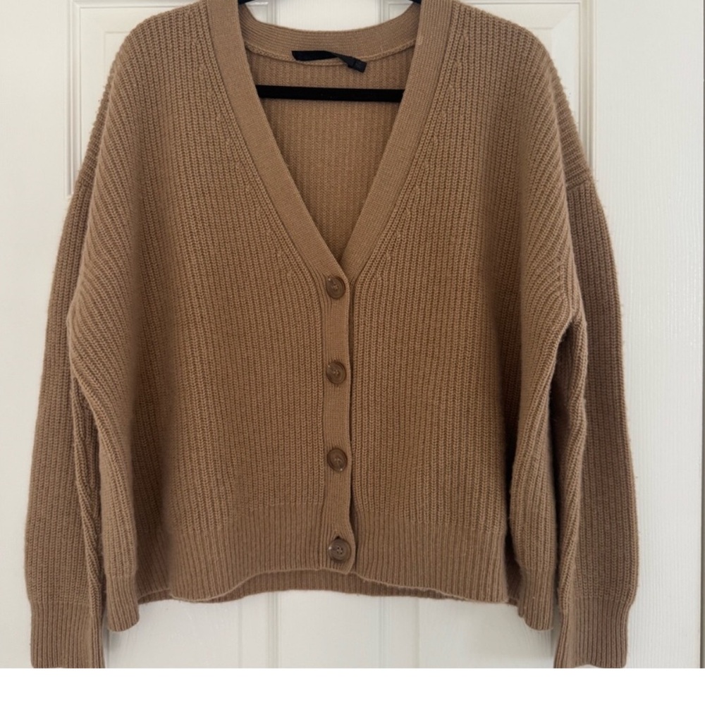 Jenni Kayne Tan Cardigan Sweater